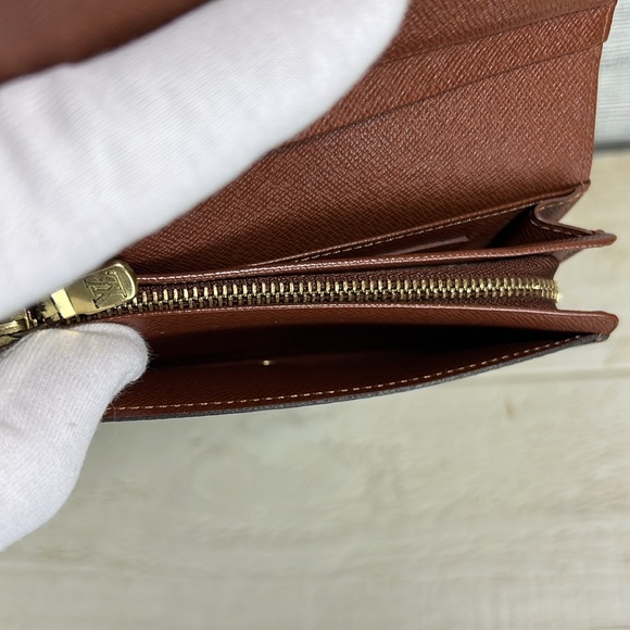 Louis Vuitton Monogram Porte Monnaie Billets Tresor Wallet ✅COA Included - Picture 5 of 16